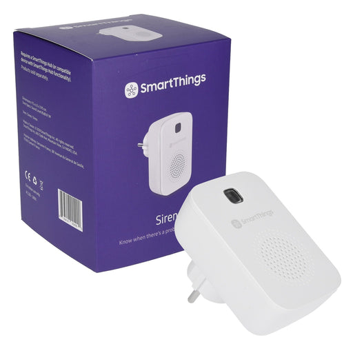 Produktbild Alarmsirene - SmartThings Wifi Siren Wlan Sirene für Smarthome Sicherheitssystem in weiß