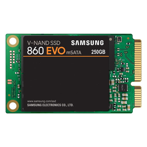 Produktbild interne SSD - Samsung 860 EVO 250GB mSATA int. Festplatte