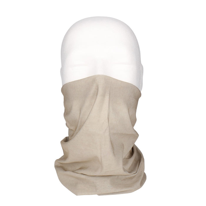 TP Multifunktionstuch, Bandana Schlauchschal, als UV-Schutz, Outdoor Halstuch oder Stirnband, unisex beige