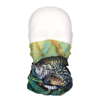 Multifunktionstuch, Bandana Schlauchschal, als UV-Schutz, Outdoor Halstuch oder Stirnband, unisex fish 3