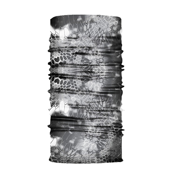 TP Multifunktionstuch, Bandana Schlauchschal, als UV-Schutz, Outdoor Halstuch oder Stirnband, unisex grey pattern