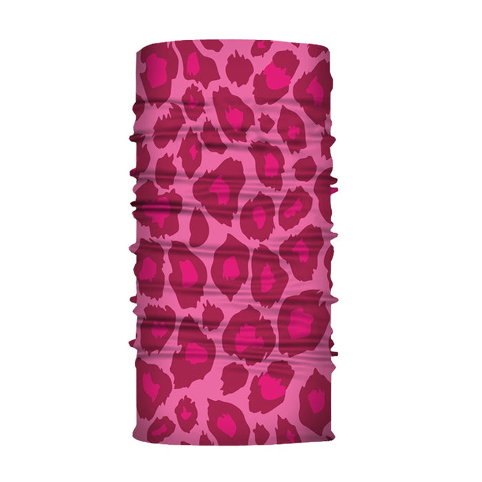 TP Multifunktionstuch, Bandana Schlauchschal, als UV-Schutz, Outdoor Halstuch oder Stirnband, unisex pink leo