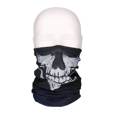 Multifunktionstuch, Bandana Schlauchschal, als UV-Schutz, Outdoor Halstuch oder Stirnband, unisex skull 2