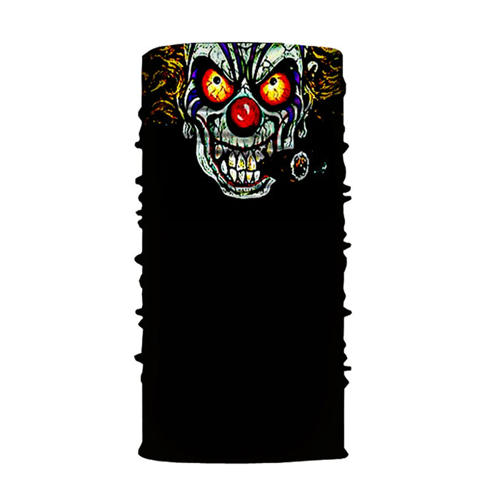 TP Multifunktionstuch, Bandana Schlauchschal, als UV-Schutz, Outdoor Halstuch oder Stirnband, unisex smoking clown