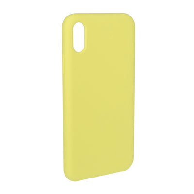 JT Berlin Steglitz Silikon BackCase Gelb passend für Apple iPhone XR