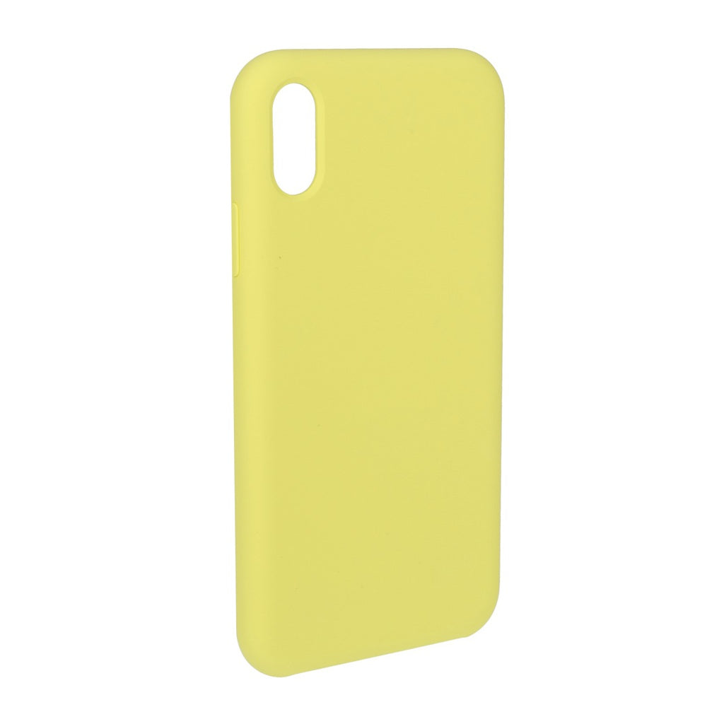 Produktbild Smartphone-Hülle - JT Berlin Steglitz Silikon BackCase Gelb passend für Apple iPhone XR
