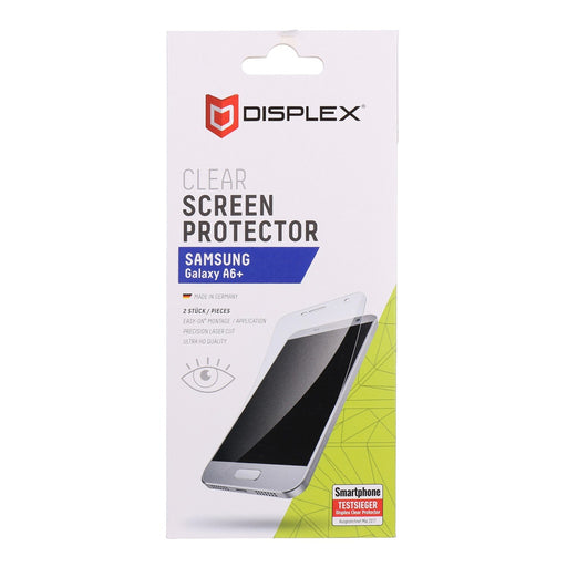 Produktbild Displayschutzfolie - Displex Clear Creen Protector für Galaxy A6 Plus