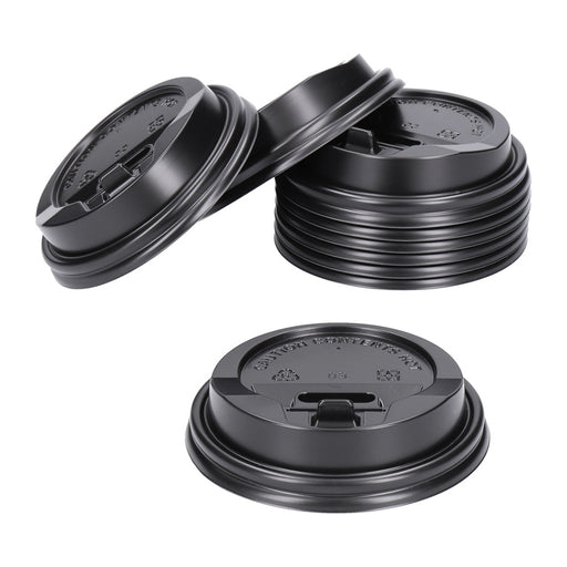 Produktbild Snack-Deckel - Deckel für Kaffeebecher 200ml 50er Pack schwarz
