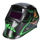 TP Automatik Solar Schweißhelm mit UV-Schutz, auto Verdunkelung, Feuerhemmend, schnelle Schaltzeiten- Green Miss (1606-A)