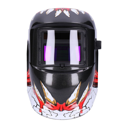 Produktbild Schweißhelm - TP Automatik Solar Schweißhelm mit UV-Schutz, auto Verdunkelung, Feuerhemmend, schnelle Schaltzeiten- Big Bite (1634-A)