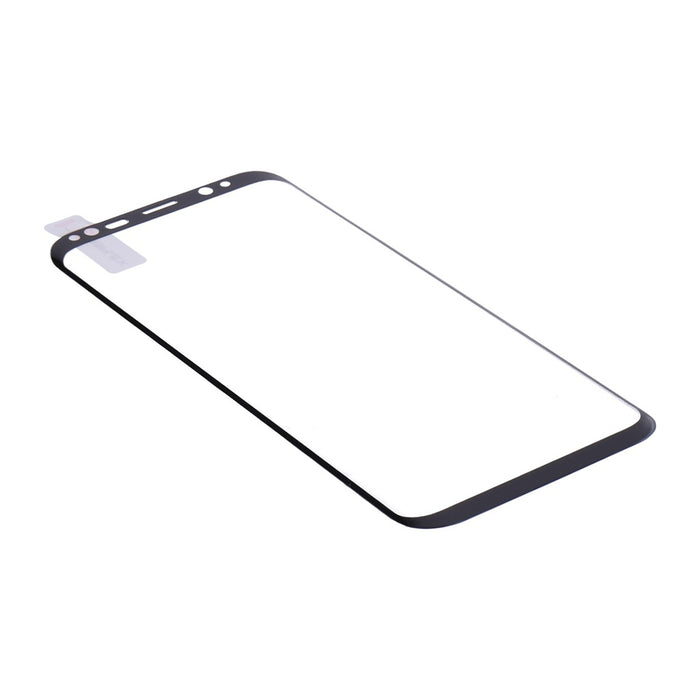 Displex Full Cover Displayschutzglas für Samsung Galaxy S8 in schwarz
