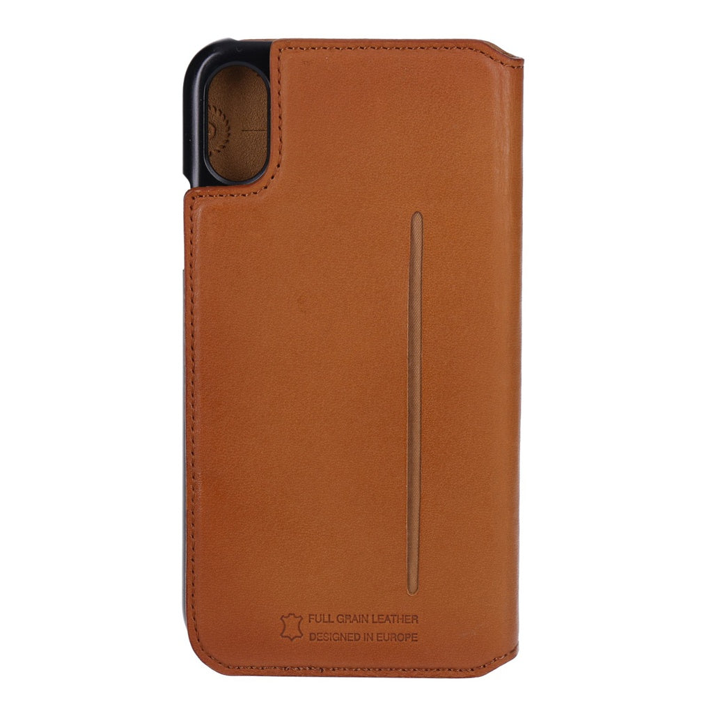 Produktbild Smartphone-Hülle - Bugatti Leder Flipcase für iPhone X in braun