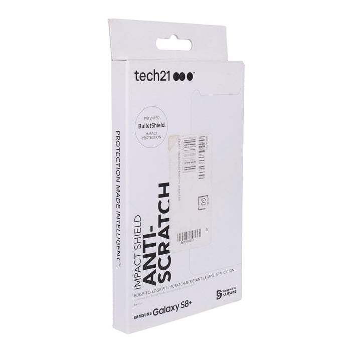 Tech21 Anti-Scratch Displayschutzfolie für Samsung Galaxy S8+ - Transparent