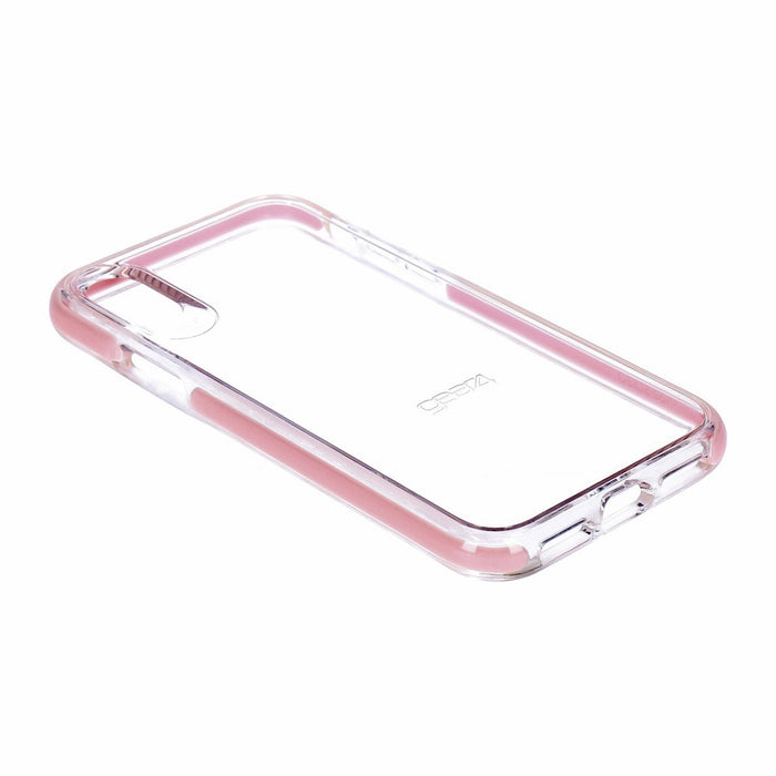 Gear4 Piccadilly Cover für iPhone X rose gold transparent