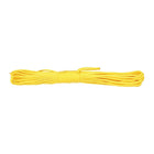 Paracord 550lb Nylon Seil, Abspannseil für Camping Fallschirmschnur reißfest - 4mm, 249 Kg (15 Meter) Gelb #170