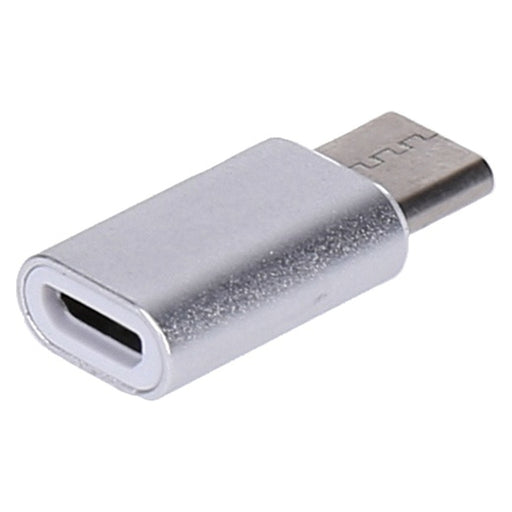 Produktbild USB-Adapter - Xqisit USB-C Adapter silber Bulk