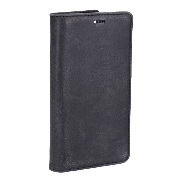 Krusell SUNNE Wallet für iPhone 5,8" schwarz aus echtem Leder