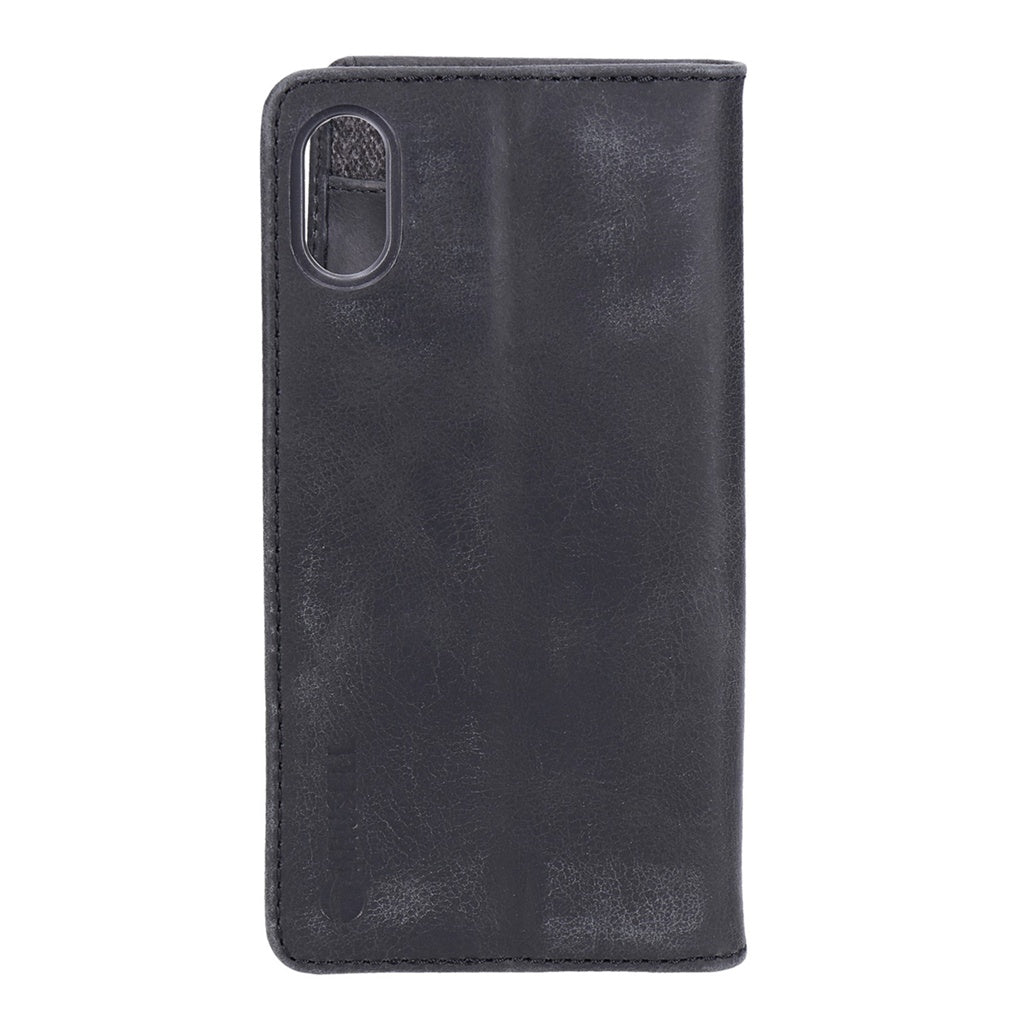 Produktbild Smartphone-Hülle - Krusell SUNNE Wallet für iPhone 5,8" schwarz aus echtem Leder