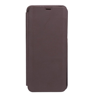 Leder Flipcover f. Samsung Galaxy S8+  in braun