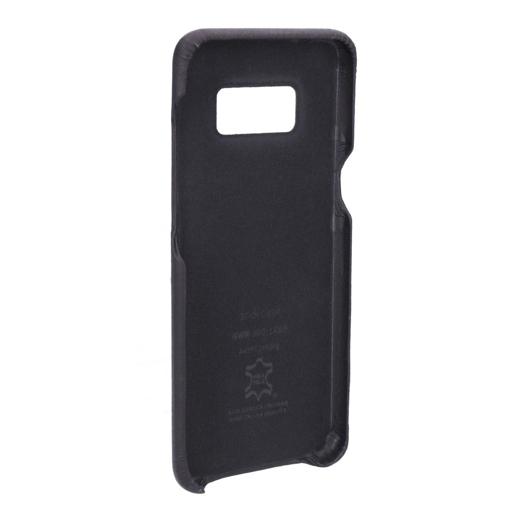 Produktbild Smartphone-Hülle - andi be free Leder Backcover für Samsung Galaxy S8 in schwarz