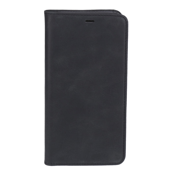Krusell Flipcover aus echtem Leder für iPhone Xs Max in schwarz