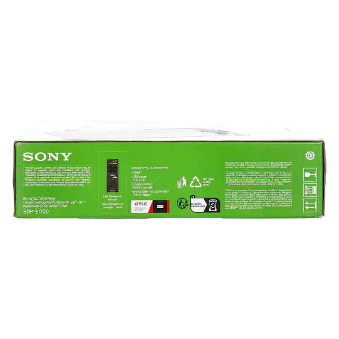 Sony BDP-S1700 Blu-ray-Player (USB, Ethernet)