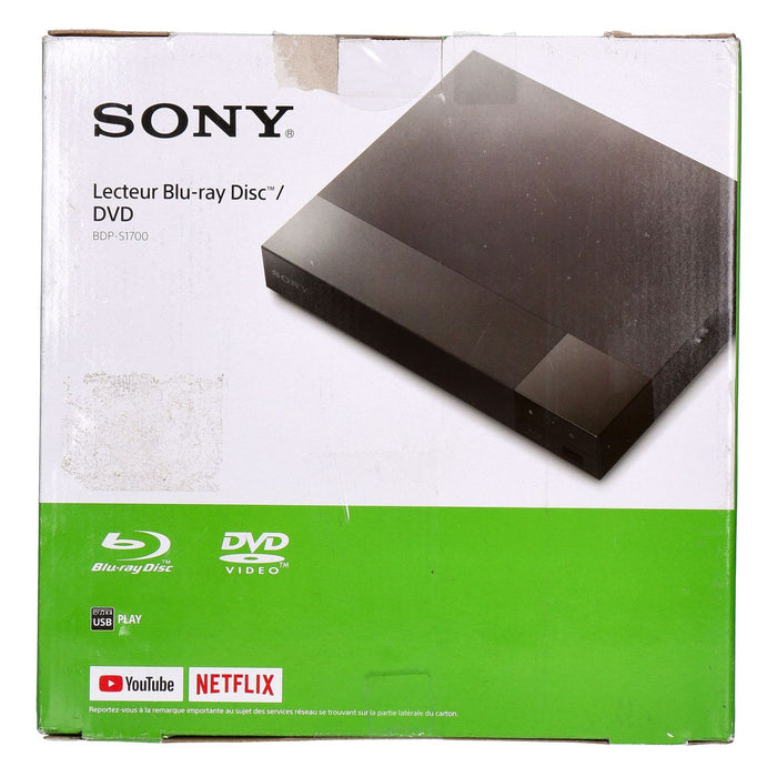 Sony BDP-S1700 Blu-ray-Player (USB, Ethernet)