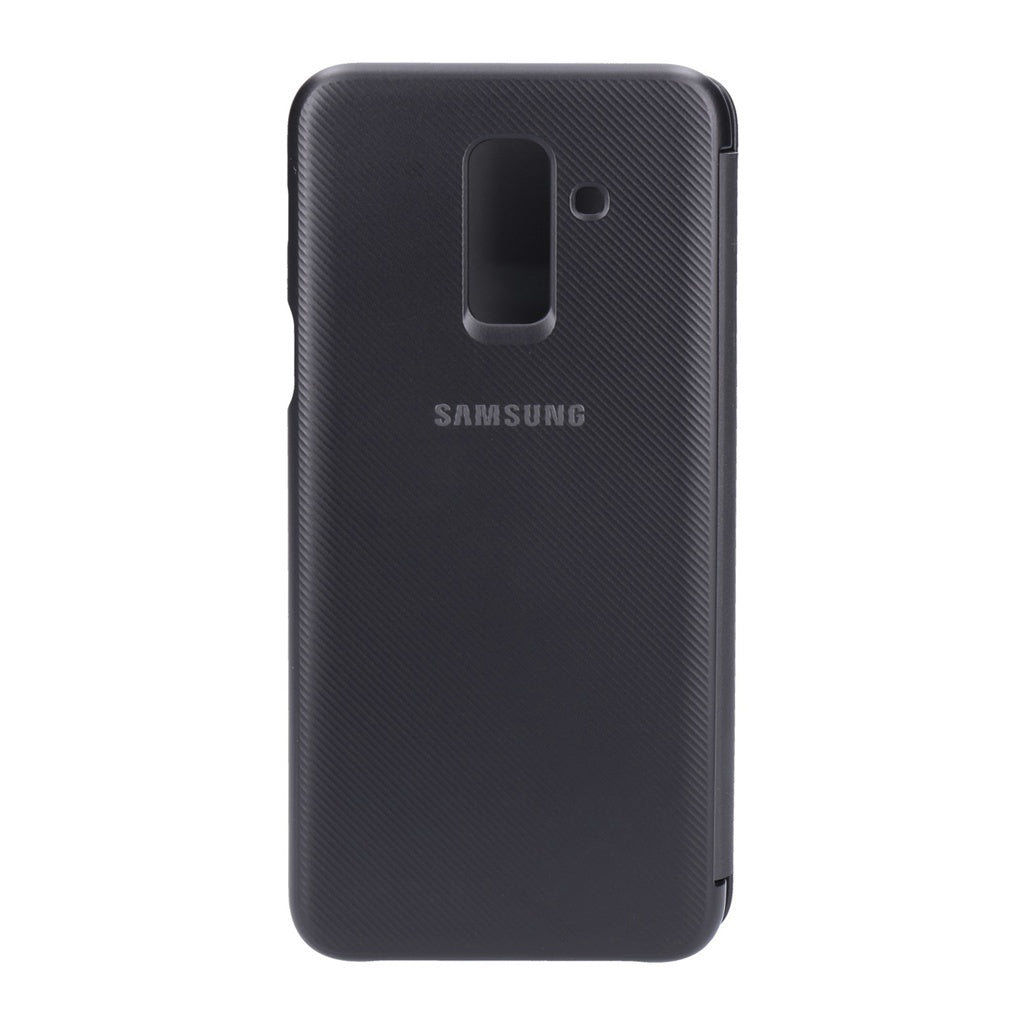 Produktbild Smartphone-Hülle - Samsung Flipcover für Samsung Galaxy A6 Plus in schwarz