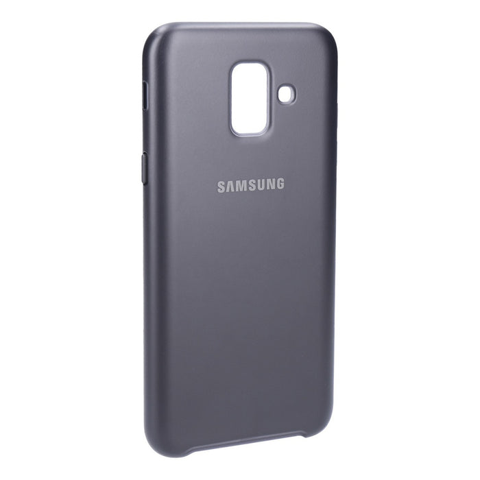 Samsung Dual Layer Cover Schutzhülle für Samsung Galaxy A6 (2018) schwarz