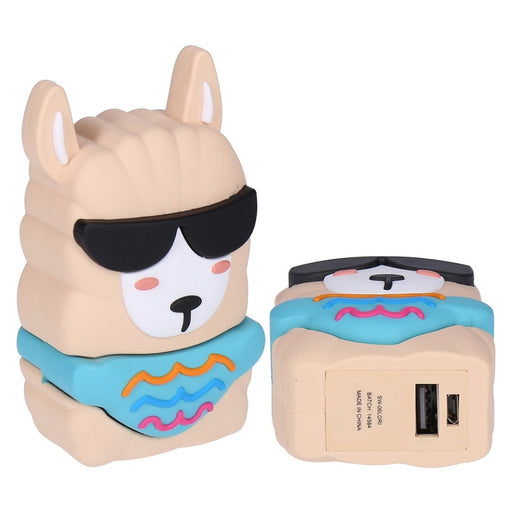 Produktbild Powerbank - Swipe Lama Kollektion 3 Teile Set Design Powerbank 3-in-1 Ladekabel Ringhalter