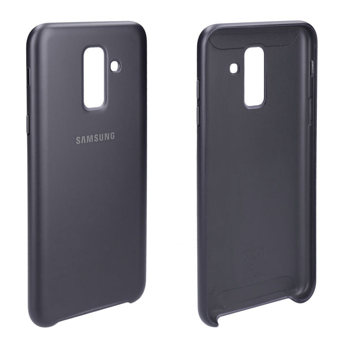 Samsung Dual Layer Cover für Galaxy A6+ 2018 schwarz