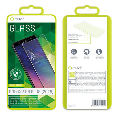 Glass Displayschutzglas für Samsung Galaxy A6 Plus (2018)