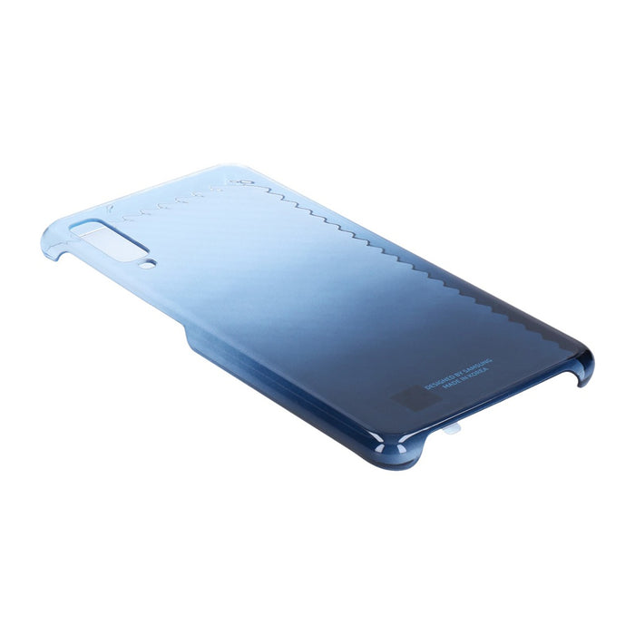 Samsung Gradiation Cover TPU Schutzhülle für Samsung Galaxy A7 (2017) in blau