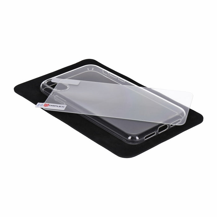 Displex Displayschutz aus Glas inkl. transparenten Backcover für iPhone XR