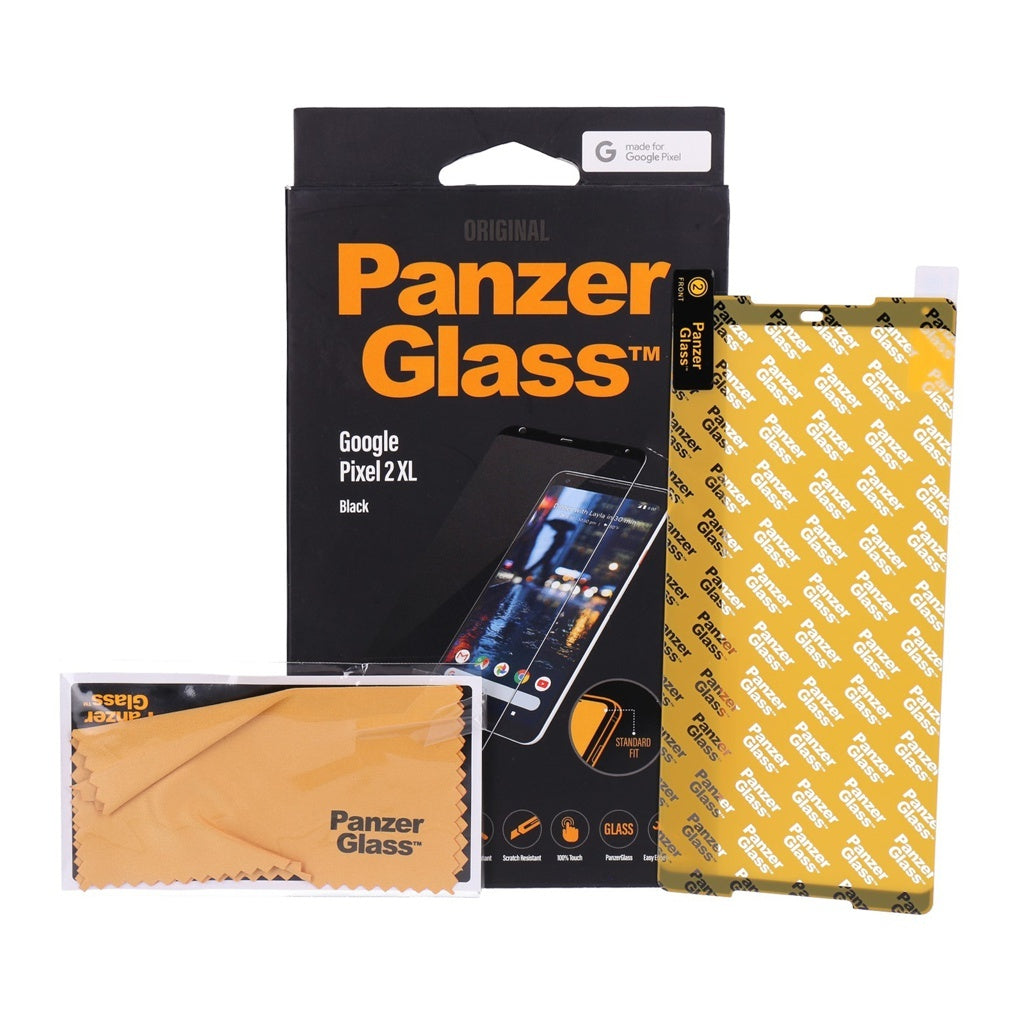 Produktbild Displayschutzglas - PanzerGlass Displayschutz aus Glas für Google Pixel 2 XL in schwarz