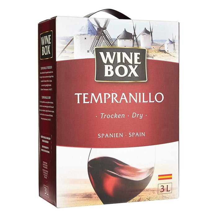 Wine Box Tempranillo Vino de la Tierra de Castilla trocken 1 x 3 L