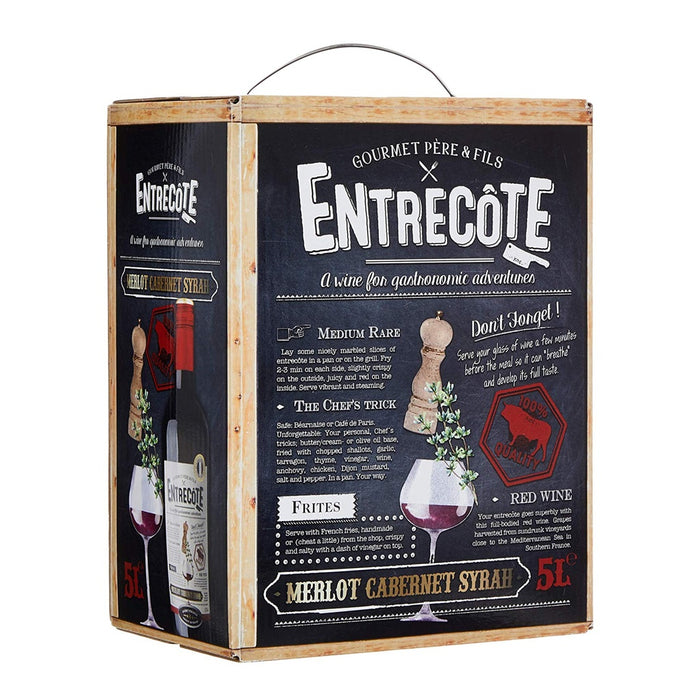 ENTRECOTE Merlot Cabernet Syrah Bag-in-Box 1 x 5 L