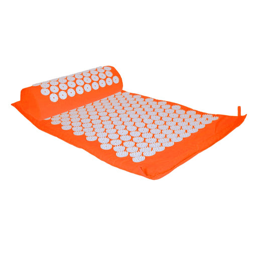 Produktbild Akupressurmatte - TP Akupressurmatte, Set mit Kissen und Tasche, Nagelmatte zur Entspannung und Massage, 68 x 42 cm Orange