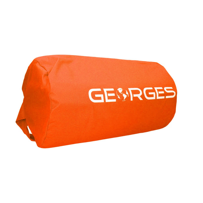 TP Akupressurmatte, Set mit Kissen und Tasche, Nagelmatte zur Entspannung und Massage, 68 x 42 cm Orange
