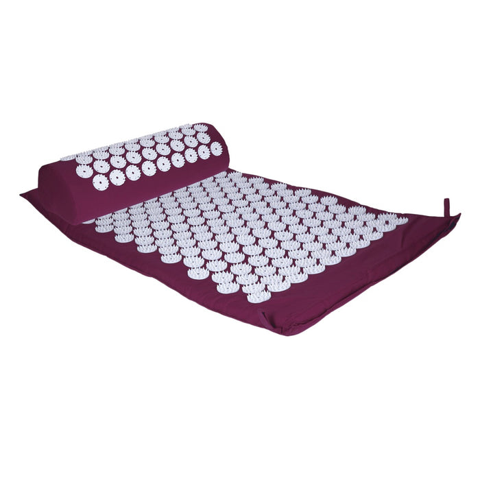 TP Akupressurmatte, Set mit Kissen und Tasche, Nagelmatte zur Entspannung und Massage, 68 x 42 cm