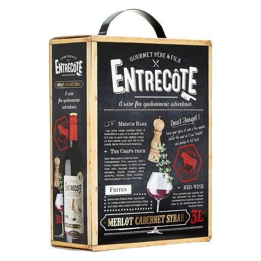 Produktbild Rotwein - ENTRECOTE Merlot Cabernet Syrah Bag-in-Box 1 x 3 L