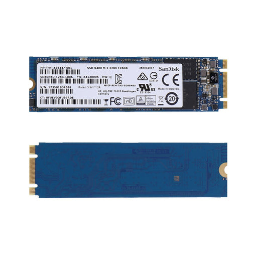 Produktbild interne SSD - SanDisk X400 M.2 2280 interne SSD-Festplatte 128GB Serial ATA III