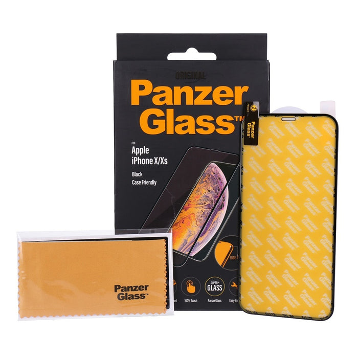 PanzerGlass Displayschutzglas für Apple iPhone X / Xs in schwarz