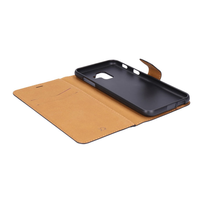 Xqisit Slim Wallet für Galaxy A6 in schwarz