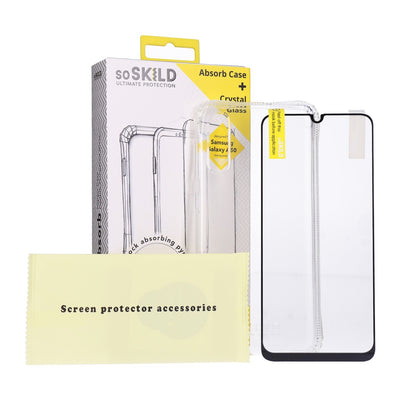 Absorb 2.0 Impact Case für Samsung Galaxy A50 inkl. Displayschutzglas