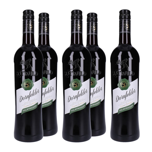 Produktbild Rotwein - Rotwild Dornfelder halbtrocken 5 x 0,75 L