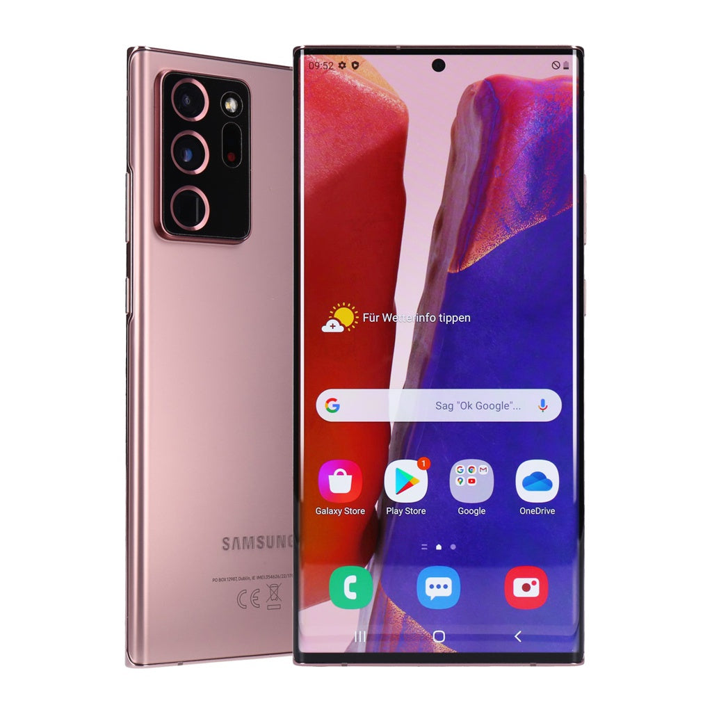 Produktbild Smartphone - Samsung Galaxy Note 20 Ultra 5G DS 256GB Bronze