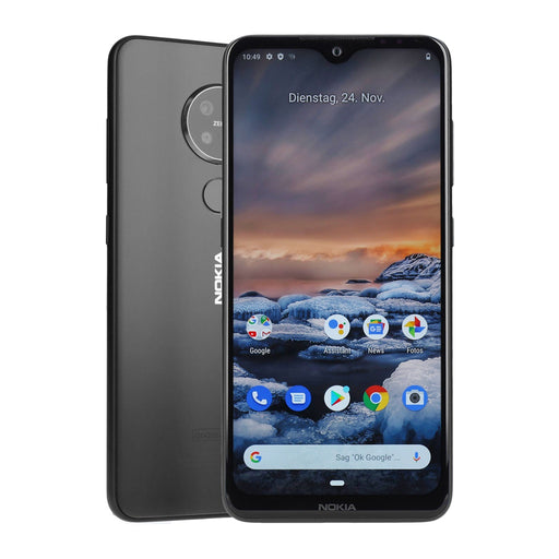 Produktbild Smartphone - Nokia 7.2 Dual-SIM 64GB Charcoal