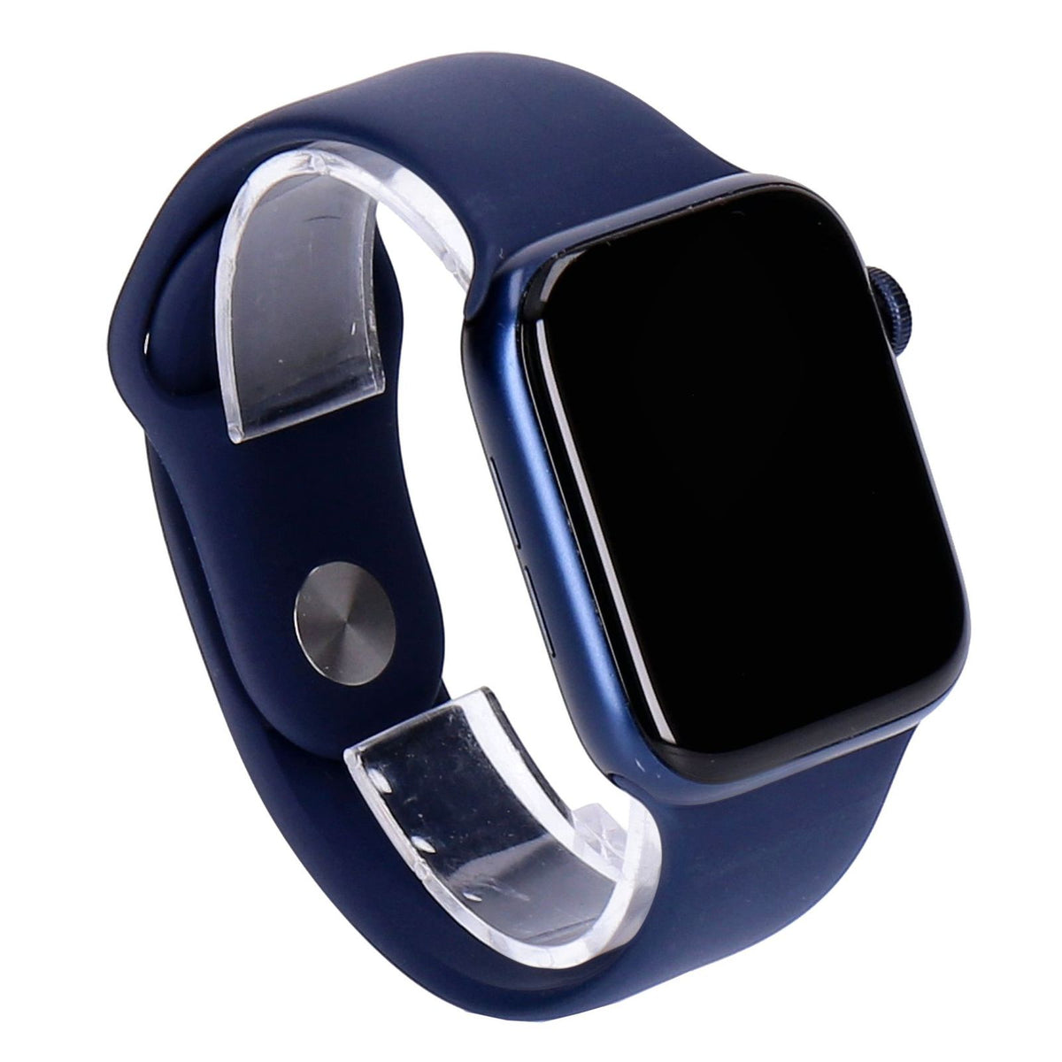 Produktbild Smartwatch - Apple Watch Series 6 44mm GPS + 4G Blau Aluminiumgehäuse mit Sportarmband Deep Navy