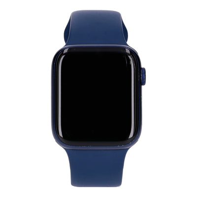 Watch Series 6 44mm GPS + 4G Blau Aluminiumgehäuse mit Sportarmband Deep Navy